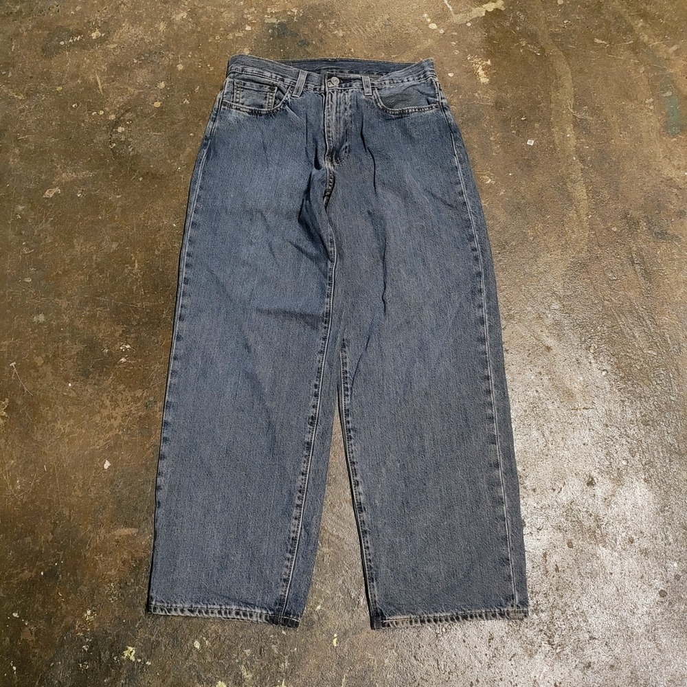 Levi's Premium 578 Baggy Jeans 29x30 Mens Wide Leg Loose Fit Skater Big E Denim
